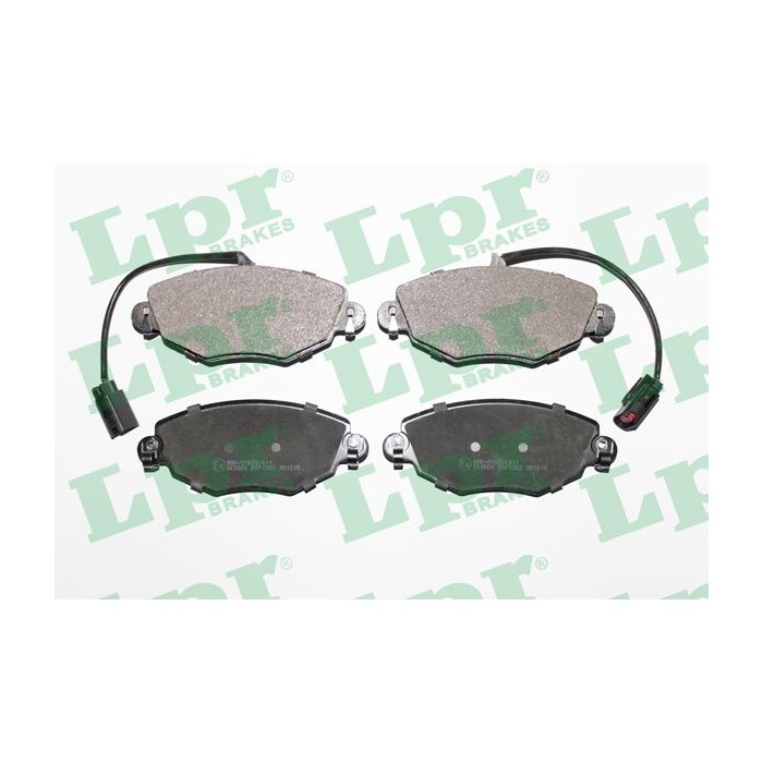 LPR Bremsbelagsatz, Scheibenbremse 05P1302