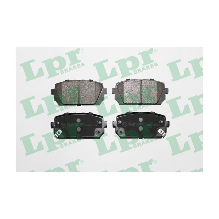 LPR Bremsbelagsatz, Scheibenbremse 05P1416