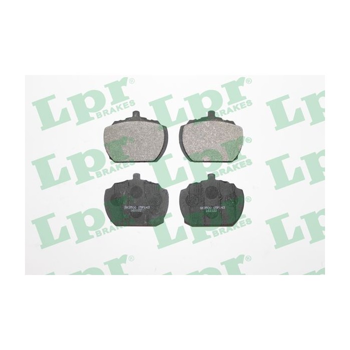 LPR Bremsbelagsatz, Scheibenbremse 05P143