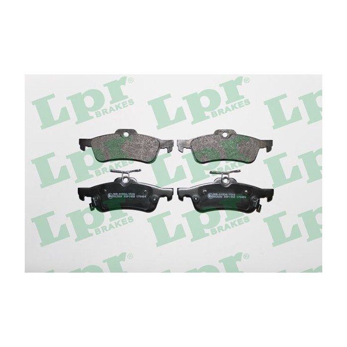LPR Bremsbelagsatz, Scheibenbremse 05P1458