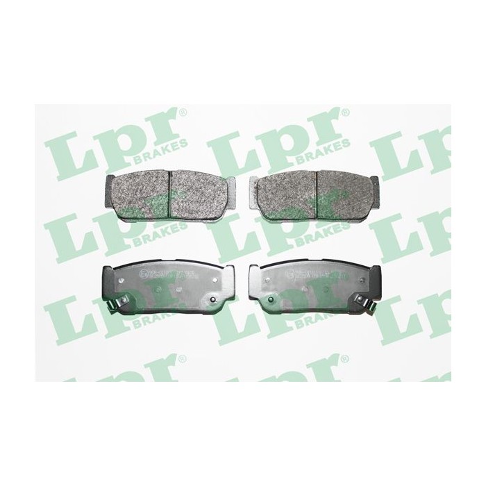 LPR Bremsbelagsatz, Scheibenbremse 05P1504