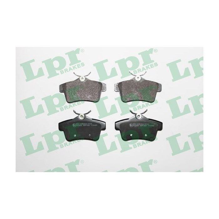 LPR Bremsbelagsatz, Scheibenbremse 05P1567