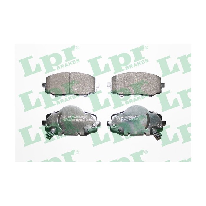 LPR Bremsbelagsatz, Scheibenbremse 05P1633