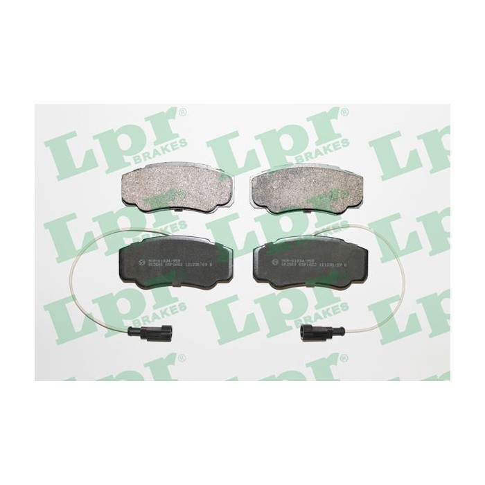 LPR Bremsbelagsatz, Scheibenbremse 05P1662