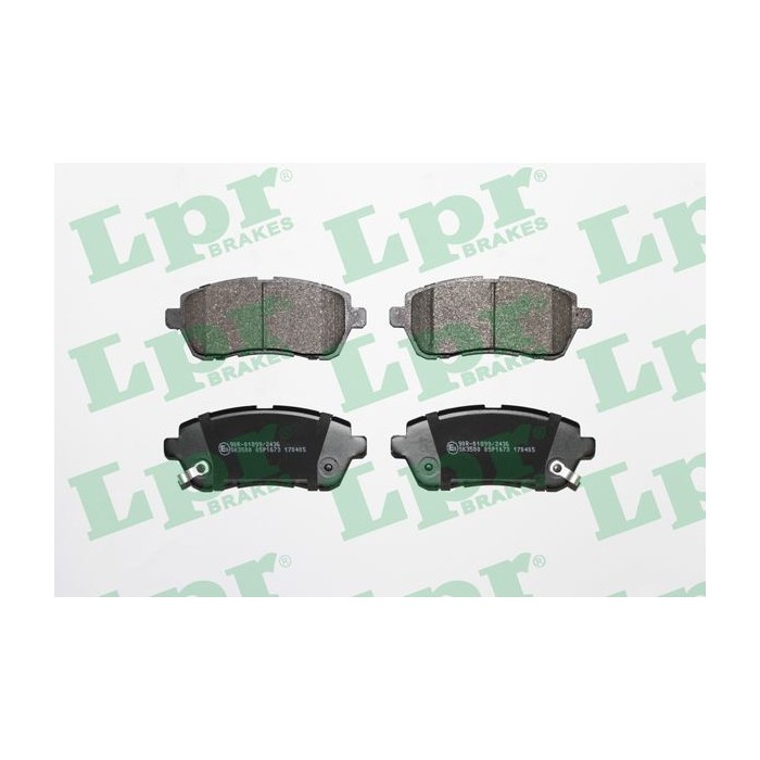 LPR Bremsbelagsatz, Scheibenbremse 05P1673