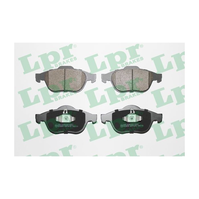 LPR Bremsbelagsatz, Scheibenbremse 05P1678