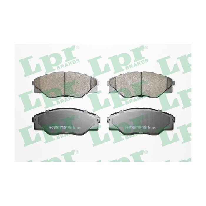 LPR Bremsbelagsatz, Scheibenbremse 05P1718
