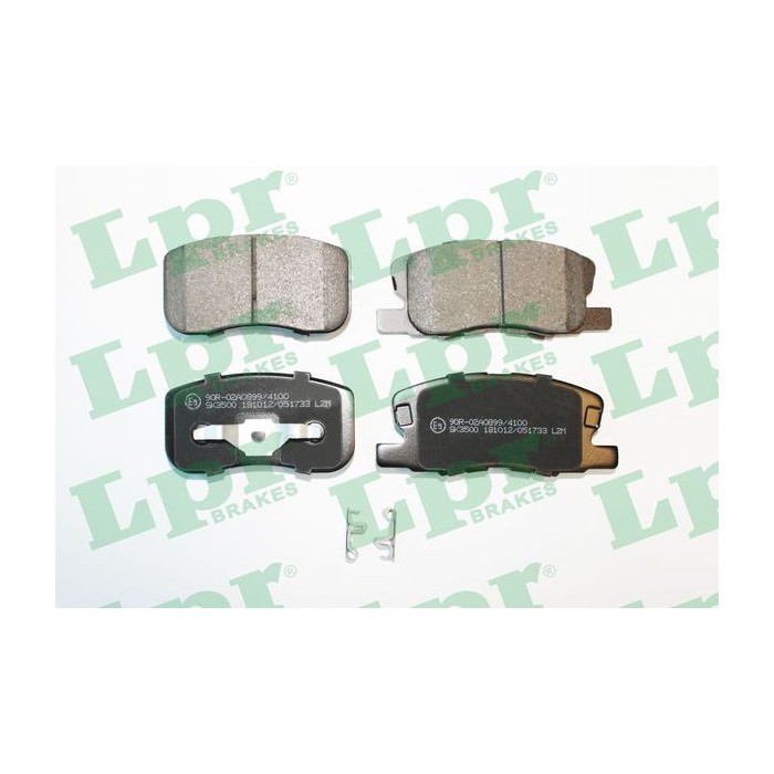 LPR Bremsbelagsatz, Scheibenbremse 05P1733