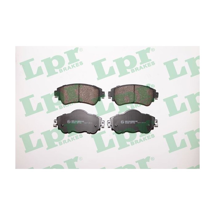 LPR Bremsbelagsatz, Scheibenbremse 05P1740