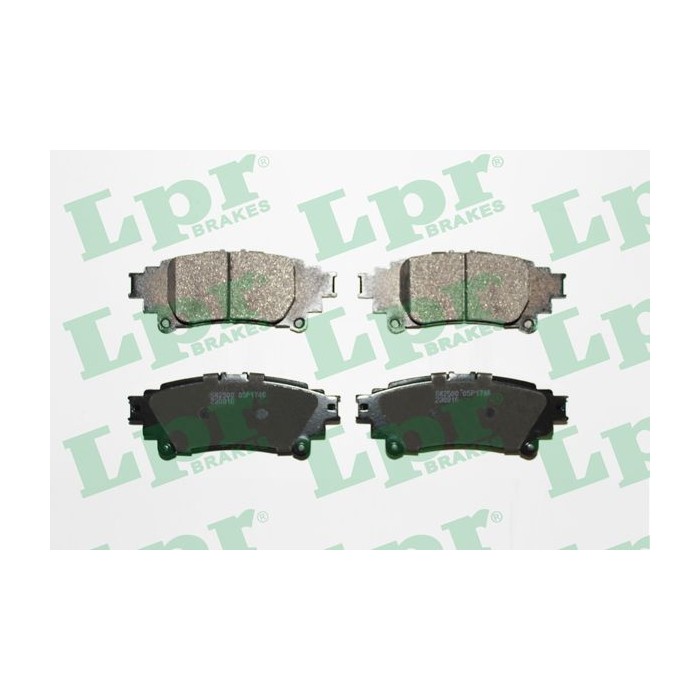 LPR Bremsbelagsatz, Scheibenbremse 05P1746