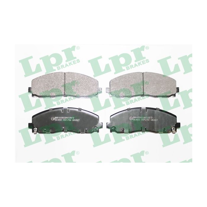 LPR Bremsbelagsatz, Scheibenbremse 05P1759