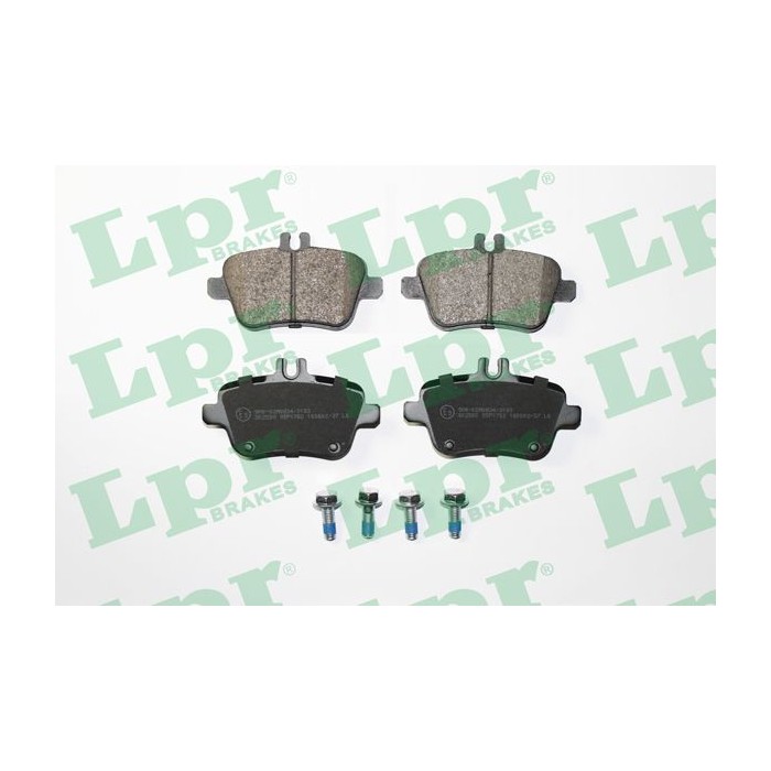 LPR Bremsbelagsatz, Scheibenbremse 05P1782