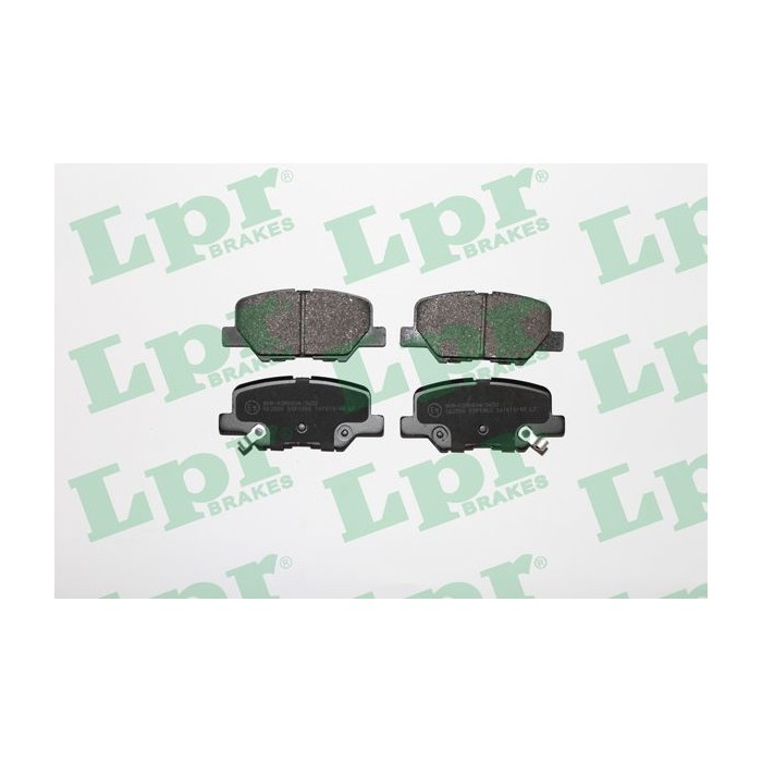 LPR Bremsbelagsatz, Scheibenbremse 05P1802