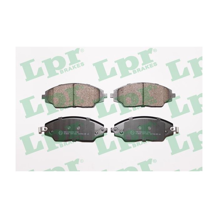 LPR Bremsbelagsatz, Scheibenbremse 05P1846