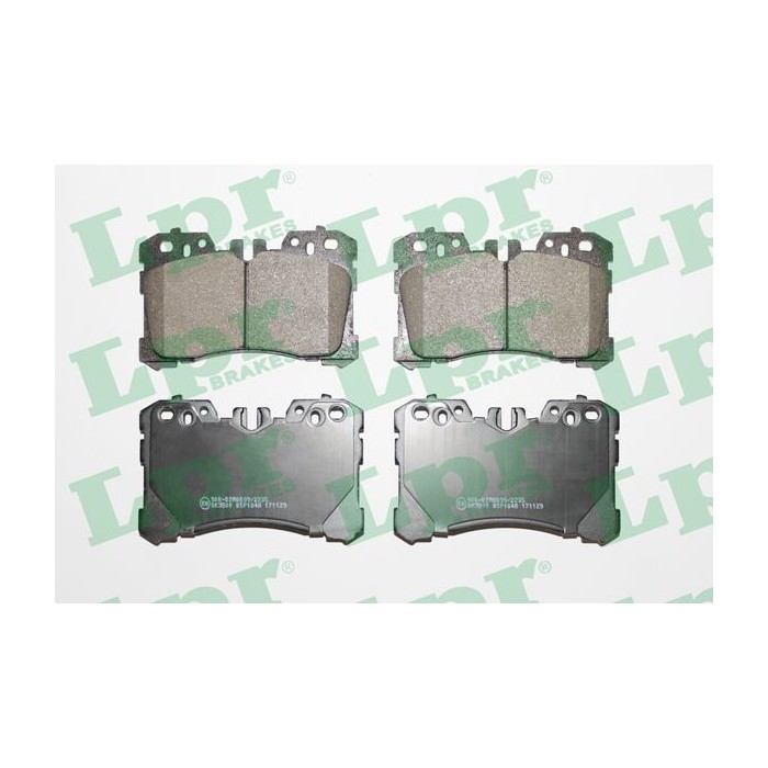 LPR Bremsbelagsatz, Scheibenbremse 05P1848