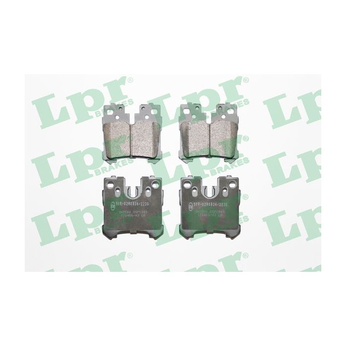 LPR Bremsbelagsatz, Scheibenbremse 05P1849