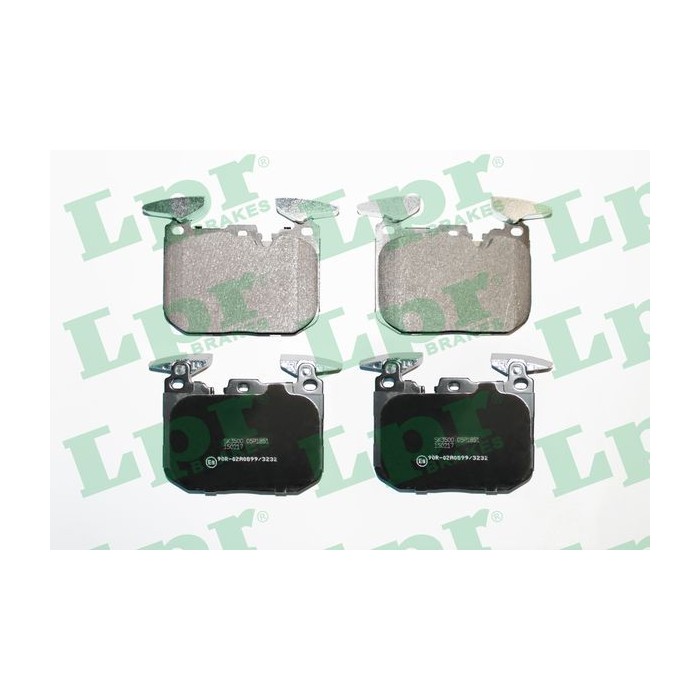 LPR Bremsbelagsatz, Scheibenbremse 05P1851