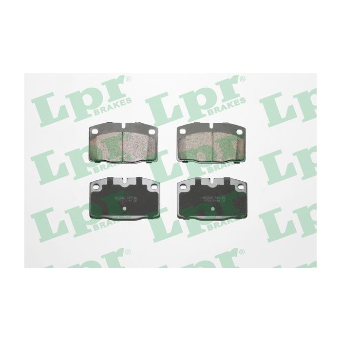 LPR Bremsbelagsatz, Scheibenbremse 05P190