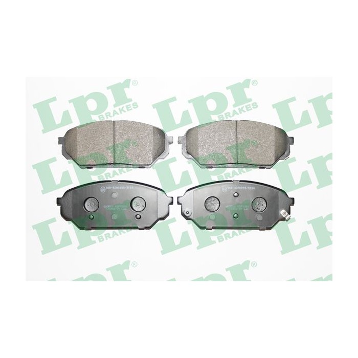 LPR Bremsbelagsatz, Scheibenbremse 05P1989