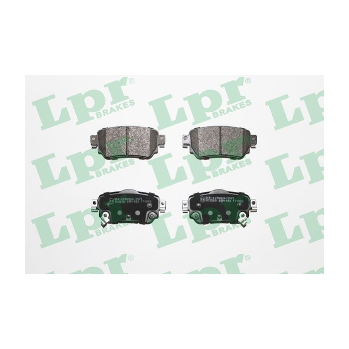 LPR Bremsbelagsatz, Scheibenbremse 05P1992