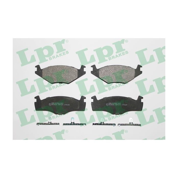 LPR Bremsbelagsatz, Scheibenbremse 05P224