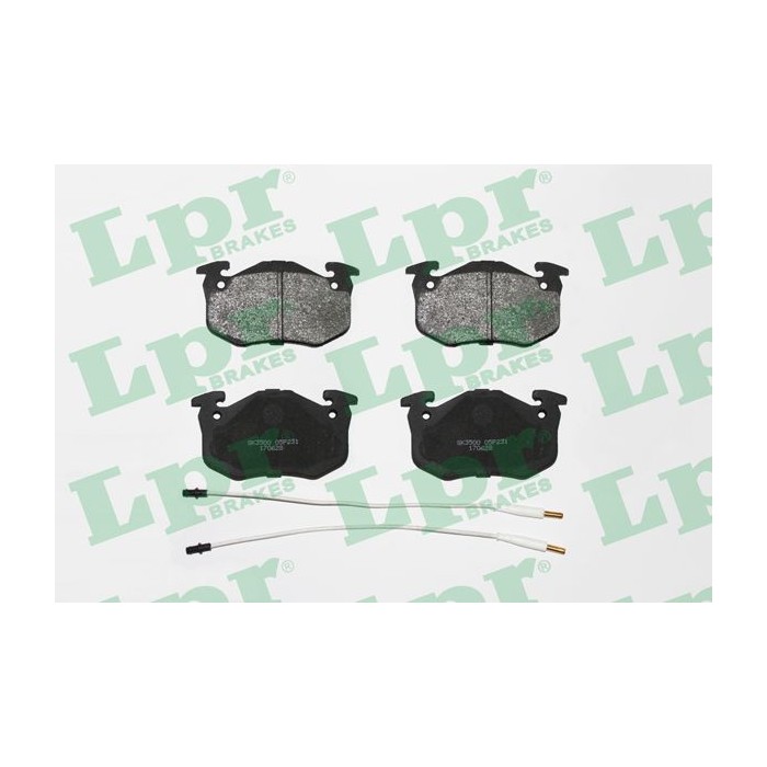 LPR Bremsbelagsatz, Scheibenbremse 05P231