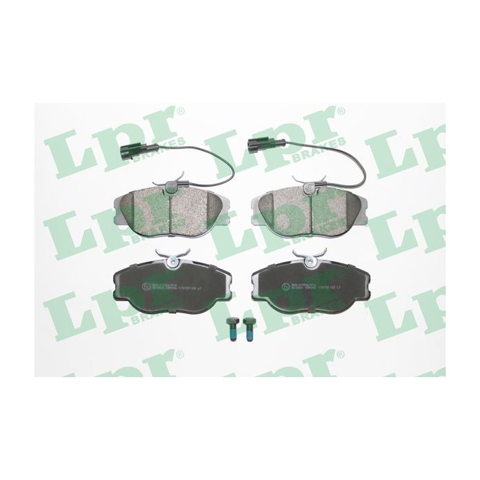 LPR Bremsbelagsatz, Scheibenbremse 05P286