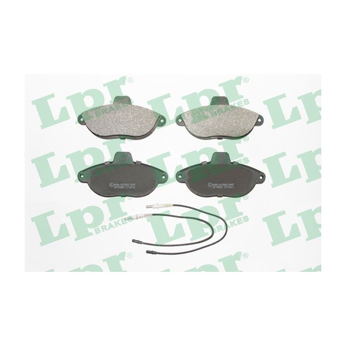 LPR Bremsbelagsatz, Scheibenbremse 05P346