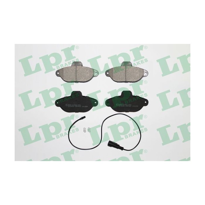 LPR Bremsbelagsatz, Scheibenbremse 05P462
