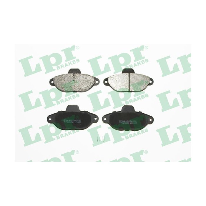 LPR Bremsbelagsatz, Scheibenbremse 05P483