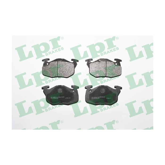 LPR Bremsbelagsatz, Scheibenbremse 05P642