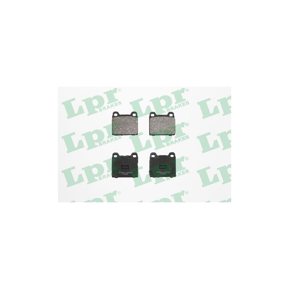 LPR Bremsbelagsatz, Scheibenbremse 05P659