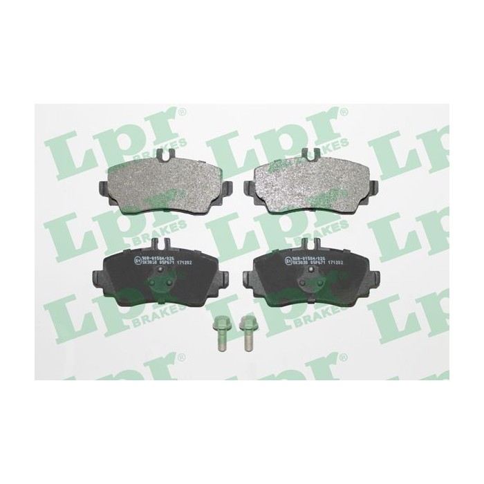 LPR Bremsbelagsatz, Scheibenbremse 05P671