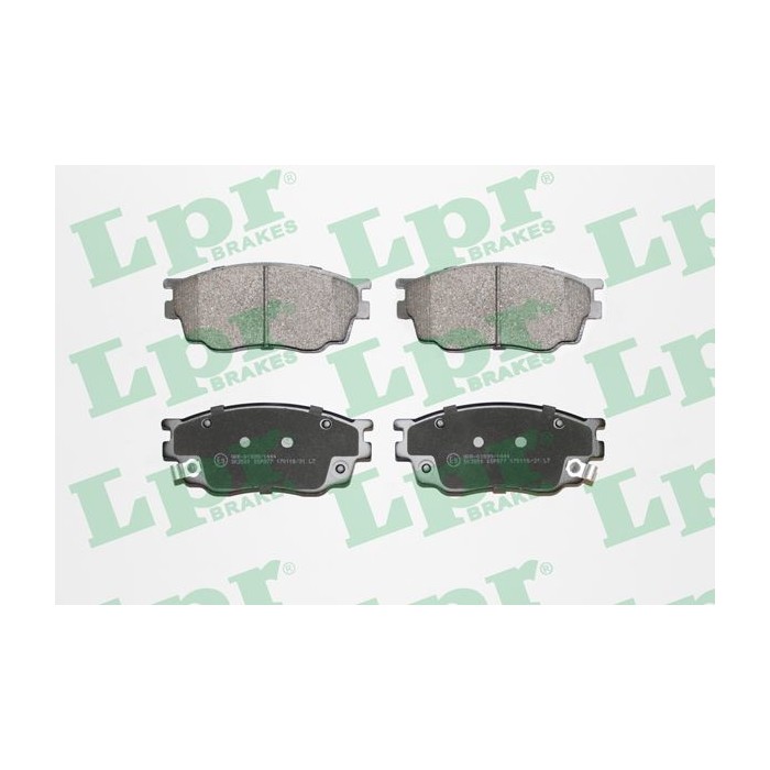 LPR Bremsbelagsatz, Scheibenbremse 05P877
