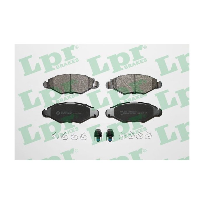 LPR Bremsbelagsatz, Scheibenbremse 05P903