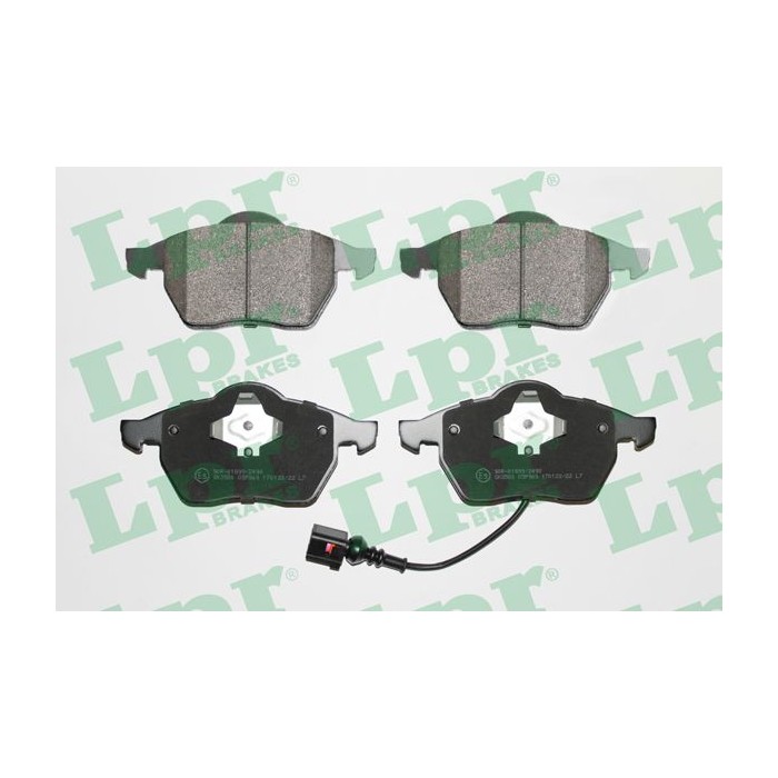 LPR Bremsbelagsatz, Scheibenbremse 05P969