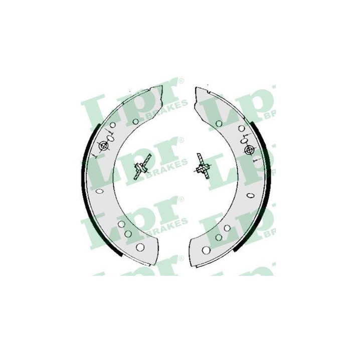 LPR Bremsbackensatz 06090