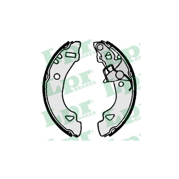 LPR Bremsbackensatz 07060