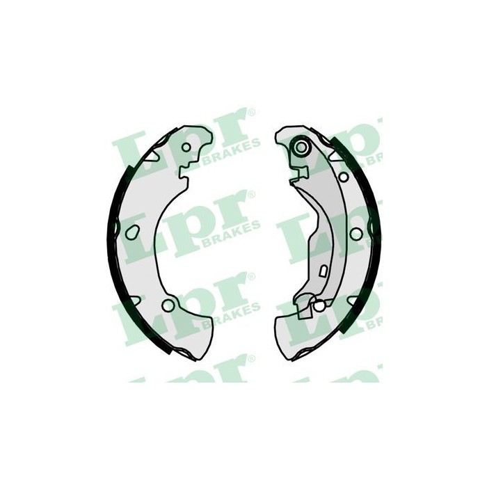 LPR Bremsbackensatz 07160