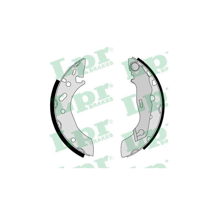 LPR Bremsbackensatz 07175
