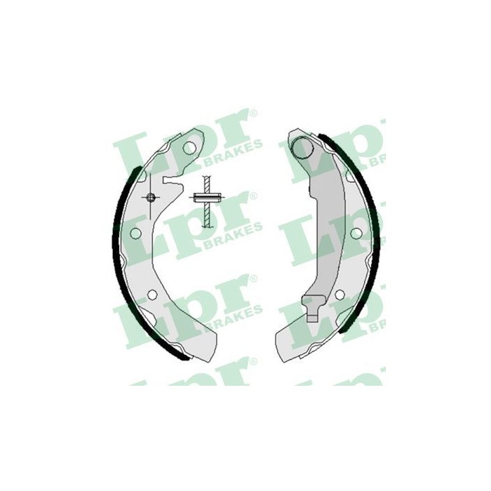 LPR Bremsbackensatz 07260