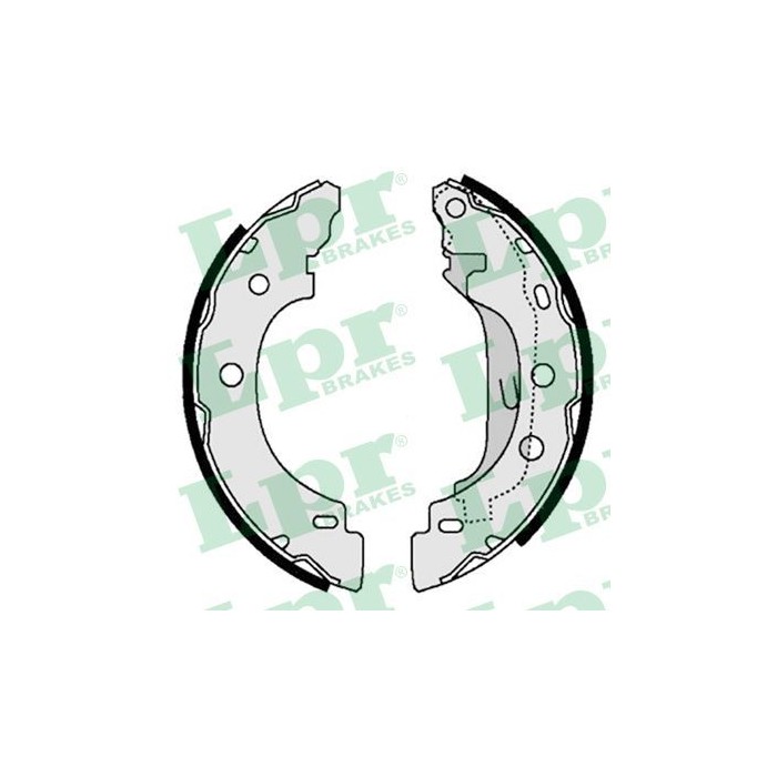 LPR Bremsbackensatz 07330