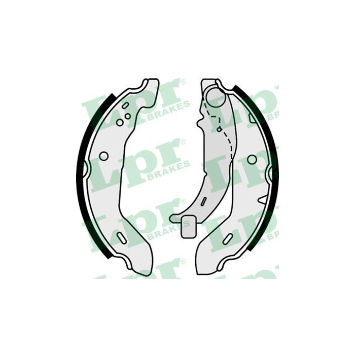 LPR Bremsbackensatz 07480