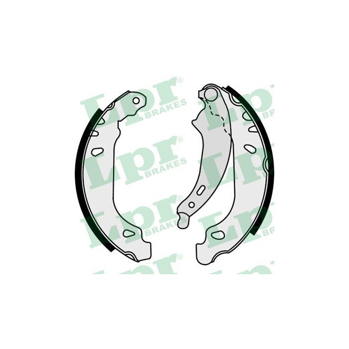 LPR Bremsbackensatz 07490