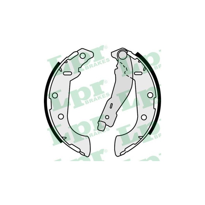 LPR Bremsbackensatz 07500