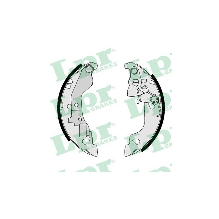 LPR Bremsbackensatz 07680