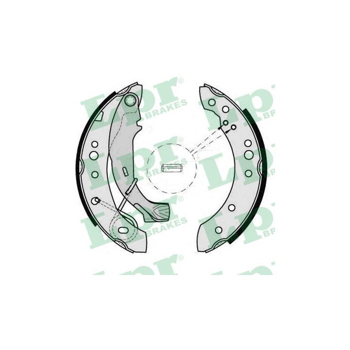 LPR Bremsbackensatz 08150