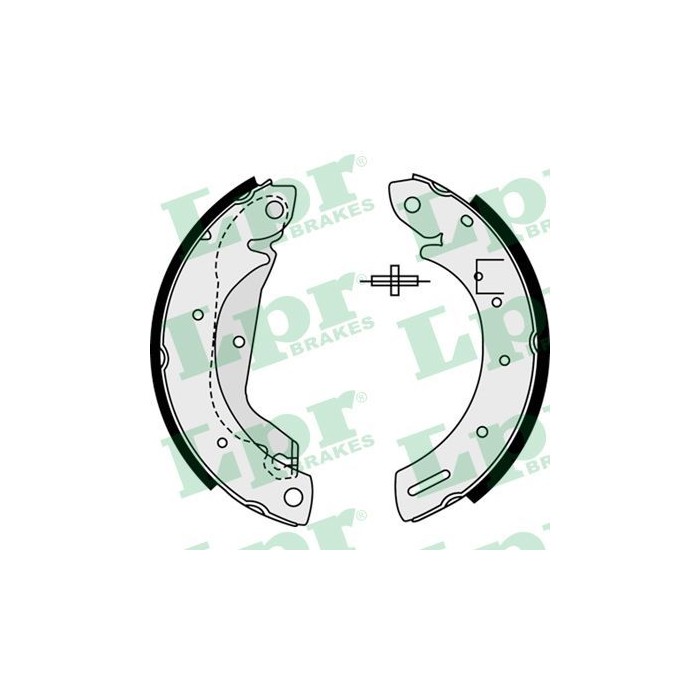 LPR Bremsbackensatz 08500