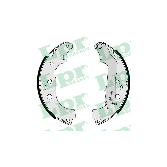 LPR Bremsbackensatz 08590