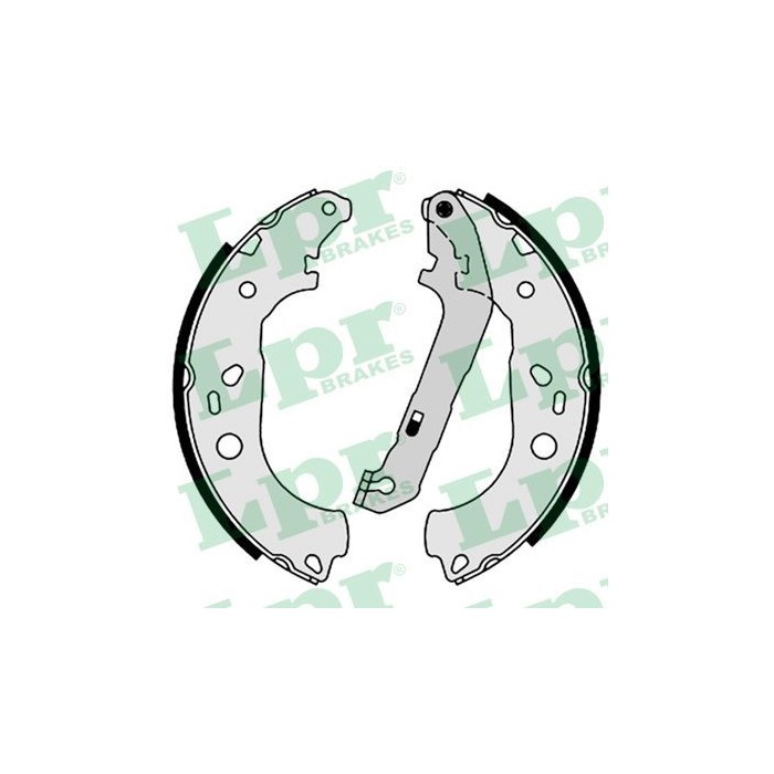 LPR Bremsbackensatz 08600